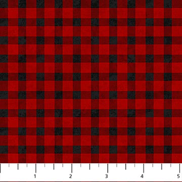 Beary Merry Christmas Black Red