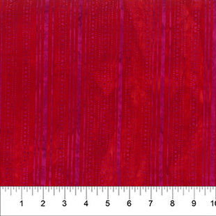 Lipstick Red Striped Dots