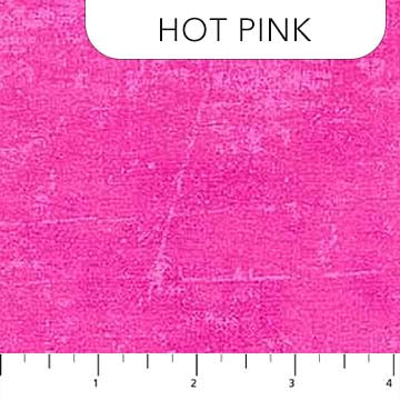 Hot Pink Northcott Canvas Quilting Fabric
