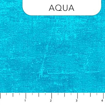 Aqua Northcott Canvas Quilting Fabric