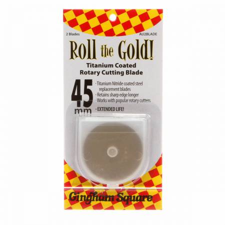 Roll the Gold Titanium Blade 45mm