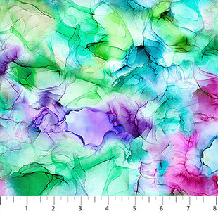 White Multi Watercolor