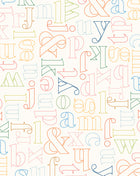 Alphabet Party Snug Flannel