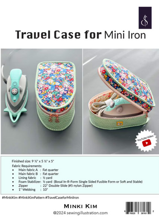 Minki Kim Travel Case for Mini Iron